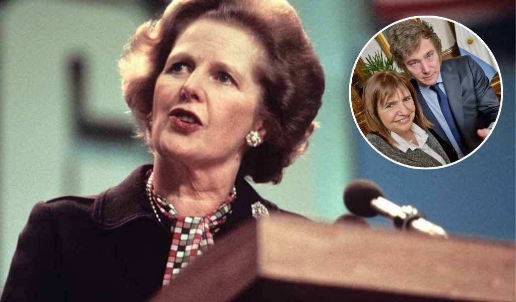 Insólito: Patricia Bullrich defendió a Margaret Thatcher un día después de la cadena de Javier Milei