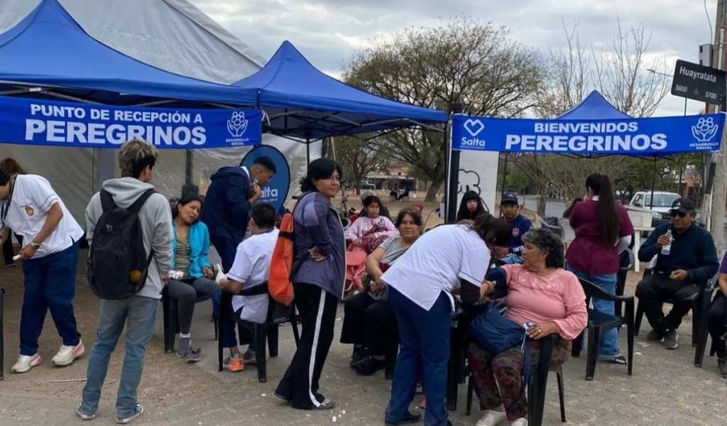Contención y descanso: La Municipalidad desplegará cuatro puntos estratégicos para asistir a los peregrinos