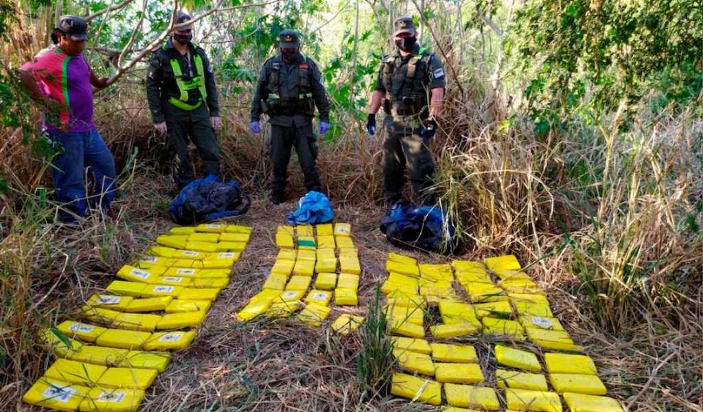 La droga incautada en Argentina aumentó un 500%: "El tráfico tiene a Europa como destino final"