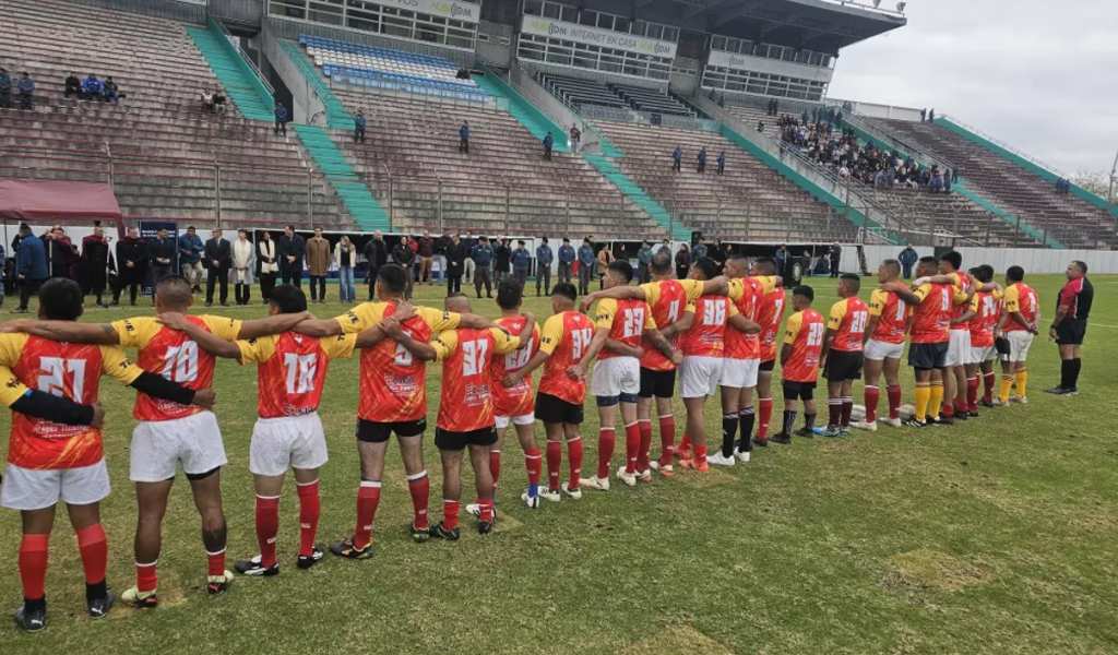 Copa Integración: 30 internos del penal de Villa Las Rosas disputaron un partido de rugby contra Católica Vaqueros Rugby Club