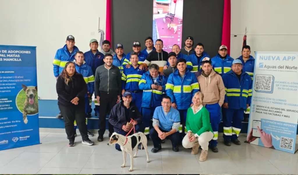 El municipio capacitó a operarios de obras sanitarias sobre ataques de perros callejeros