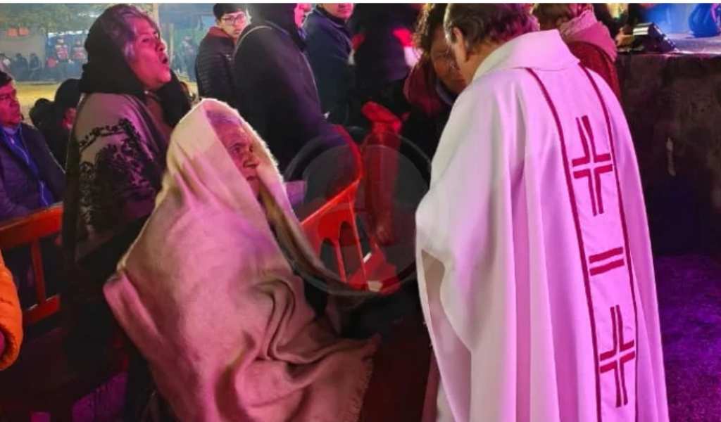 Emocionante. Don Osorio tiene 102 años y peregrina desde hace 85 en honor al Cristo de Sumalao