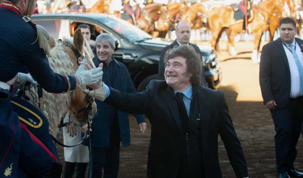 Javier Milei: “Me alié con Estados Unidos, me alié con Israel, y hoy Argentina es un faro de la libertad"
