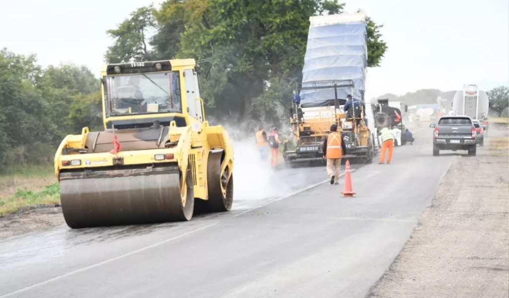 Sáenz sigue destinando recursos provinciales para la repavimentación de la ruta nacional 9/34 ante la demora de Nación