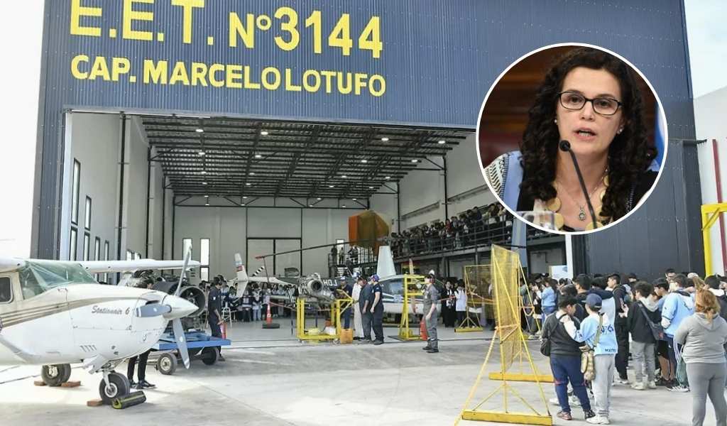 La ministra Fiore anunció una inversión de $3.800 millones por parte de la provincia para el sostenimiento de escuelas técnicas