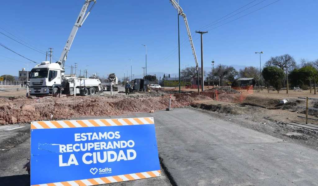 Avanzan las obras en Av. Ex Combatientes de Malvinas: Se pide a los conductores respetar las señales por cortes y desvíos