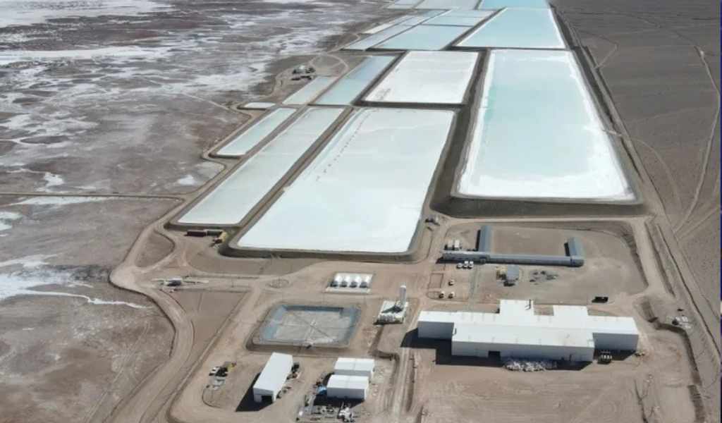 El litio del proyecto minero Rincón en Salta se venderá a China