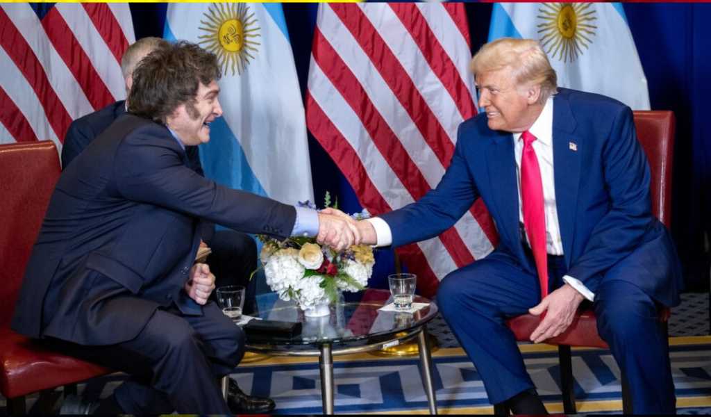 Donal Trump se atribuyó el triunfo en Argentina: "apoyé a Milei… él estaba perdiendo la elección, lo respaldé y ganó de una manera aplastante”