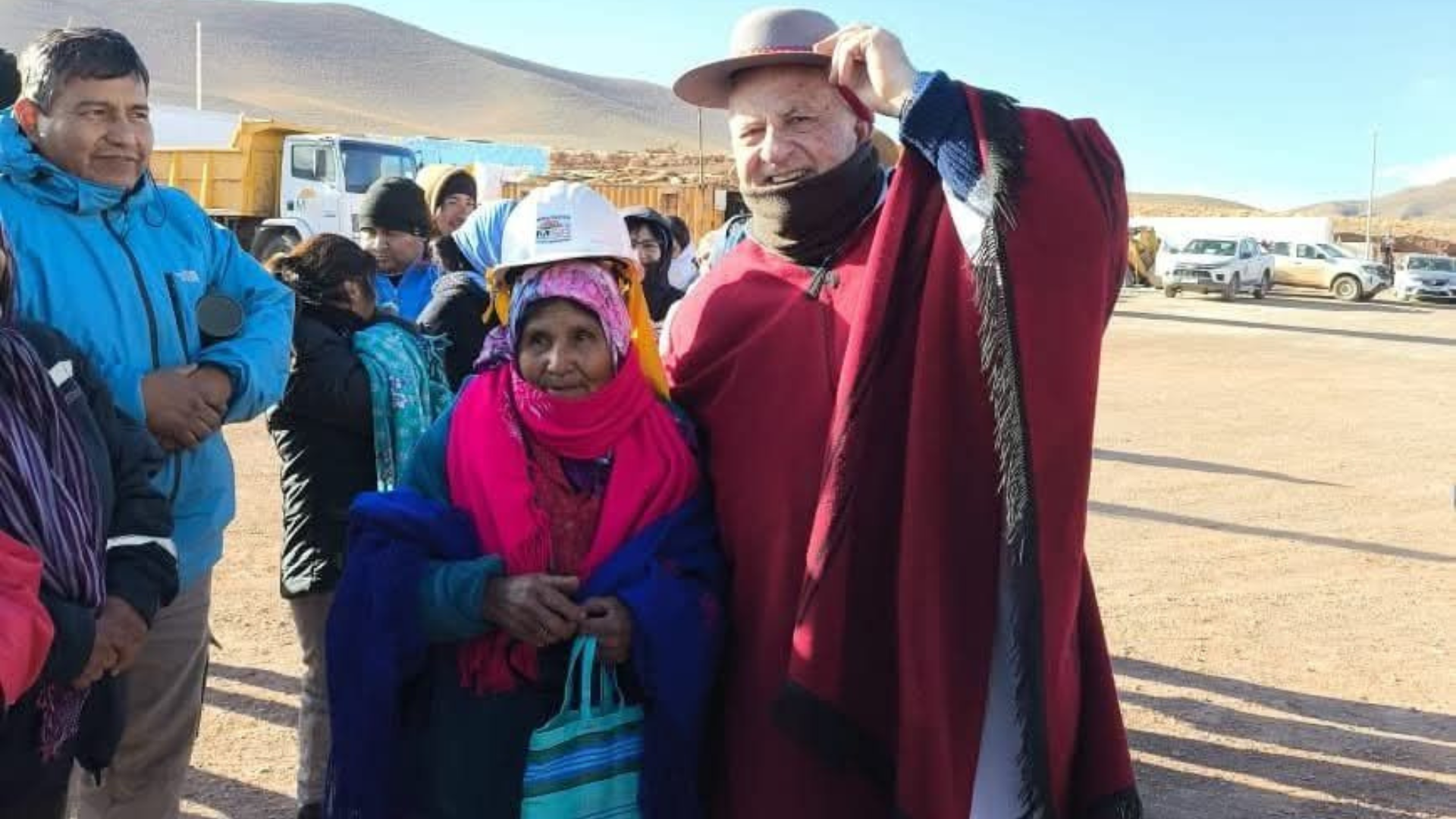 "La fe siempre puede más que las dificultades”:  Dante Bernacki inició su camino junto a los Peregrinos de la Puna