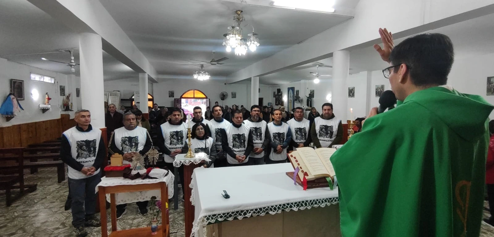 Desde La Rioja a Salta: 10 biciperegrinos del Milagro inician su travesía por el Pacto de Fe