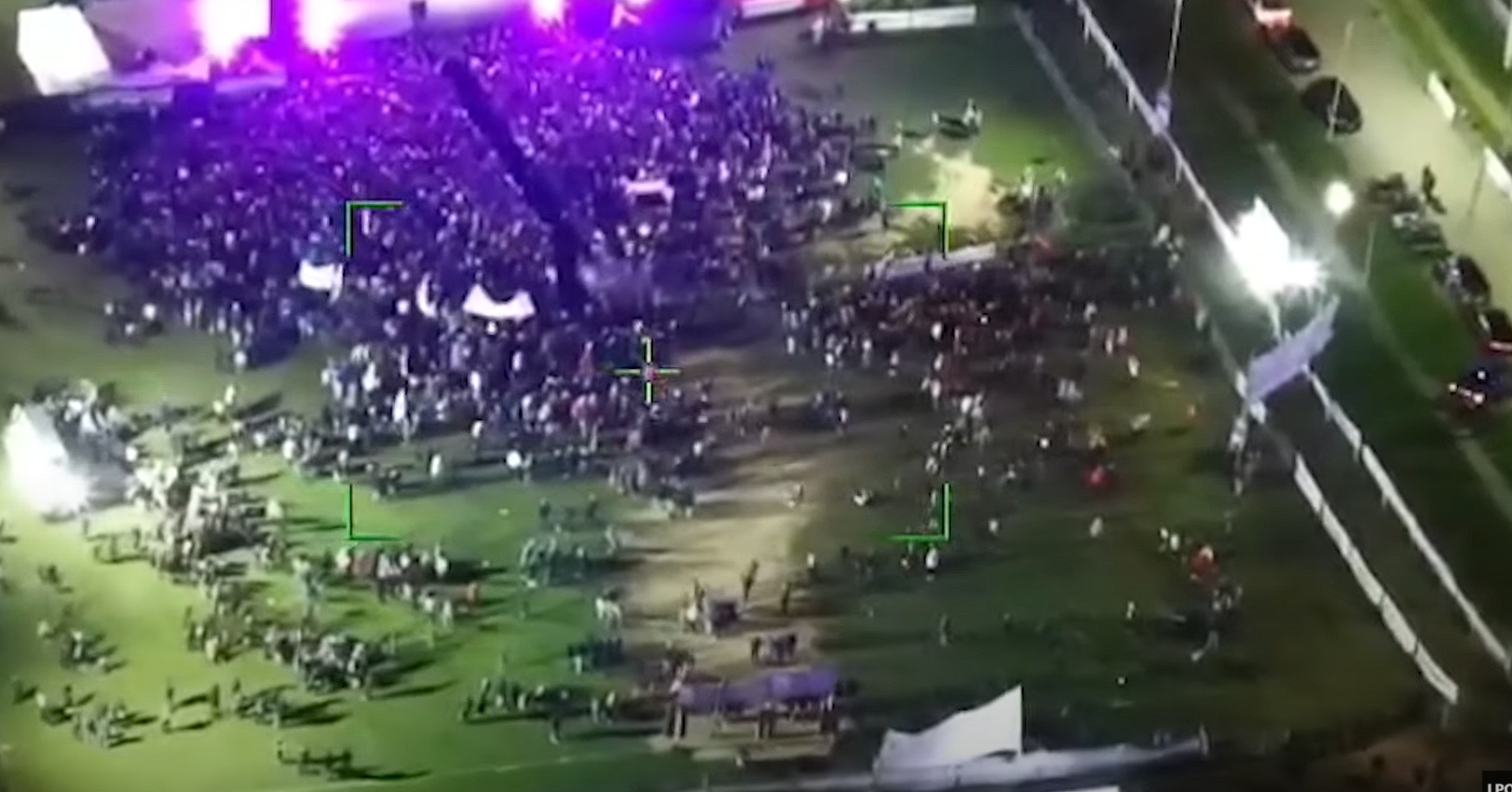Fiasco de Milei en el acto de cierre de campaña en Moreno, no llenaron ni media  cancha