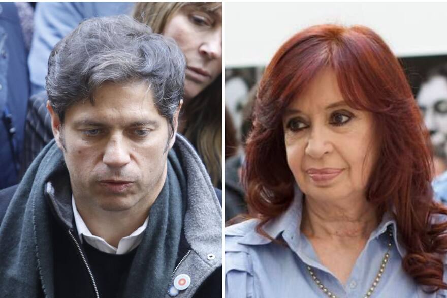 El entorno de Kicillof  le piden que acelere la ruptura con Cristina
