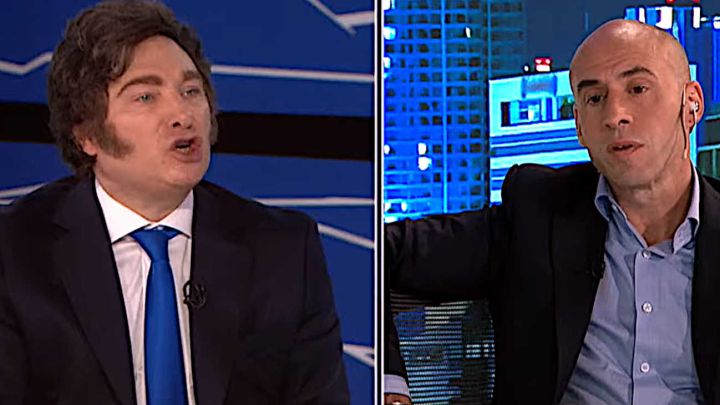 Milei se sacó con uno de sus periodistas voceros: "Deja de hacer la interpretación de Clarin, que le gusta estafar a la gente"