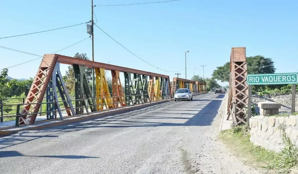 En los primeros meses de 2026 habilitarán el primer puente nuevo de Vaqueros