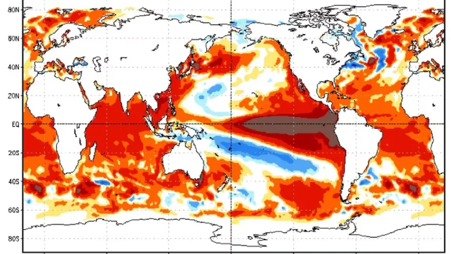 Súper El Niño: elevan al 95% la probabilidad de un evento muy fuerte y advierten riesgos climáticos en sudamérica