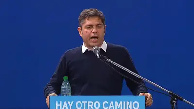 Kicillof sobre el gobierno de Milei: "Este plan económico es el que enferma y mata"