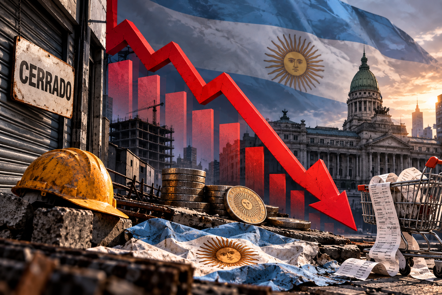 Con datos del INDEC el mercado advierte que Argentina ya entró oficialmente en recesión
