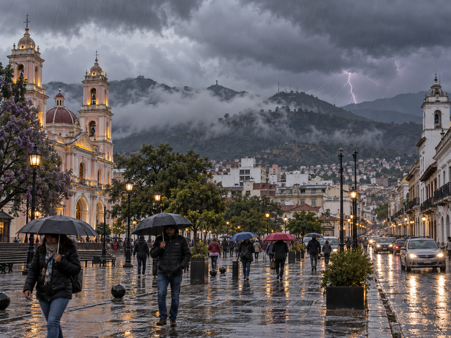 Pronóstico para Salta: Se viene una semana fría y con probabilidad de tormentas
