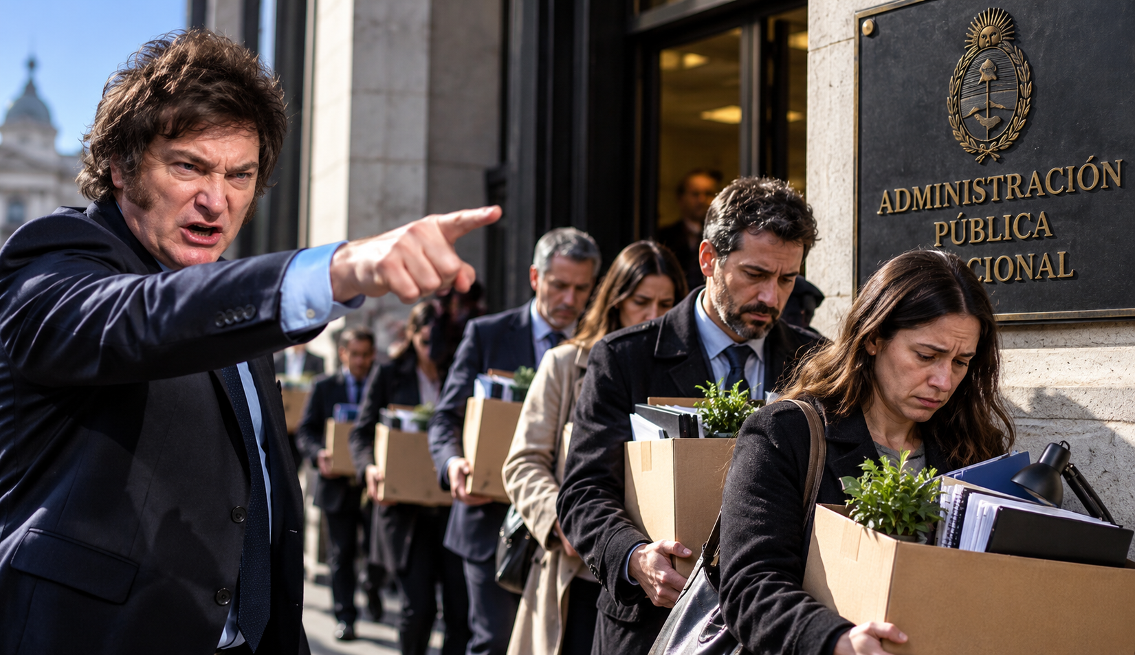 Nación busca sacarse de encima otros 20 mil trabajadores del Estado ¿Muchos de estos empleados lo habrán votado?