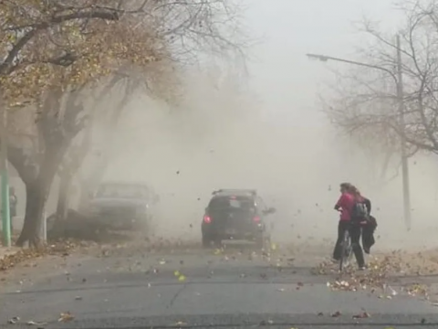 Alerta naranja por viento zonda para este sábado 18 de julio en la ciudad de Salta