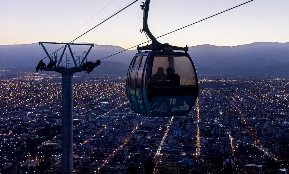 El Teleférico de Salta informó un récord histórico de usuarios transportados en 2025
