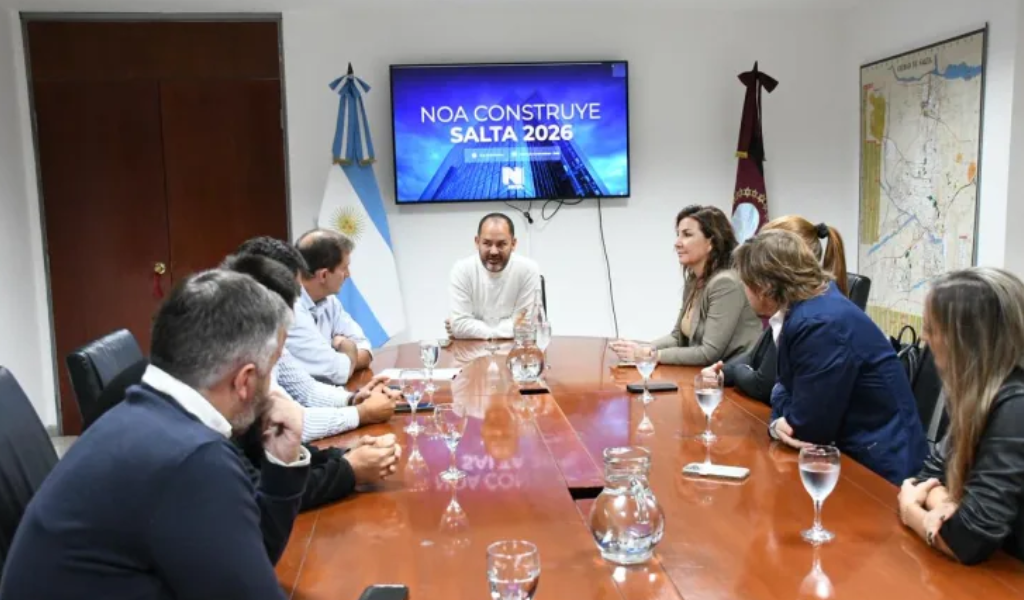 La Municipalidad  y el sector privado fortalecen el trabajo conjunto: Salta será sede de “NOA Construye 2026”