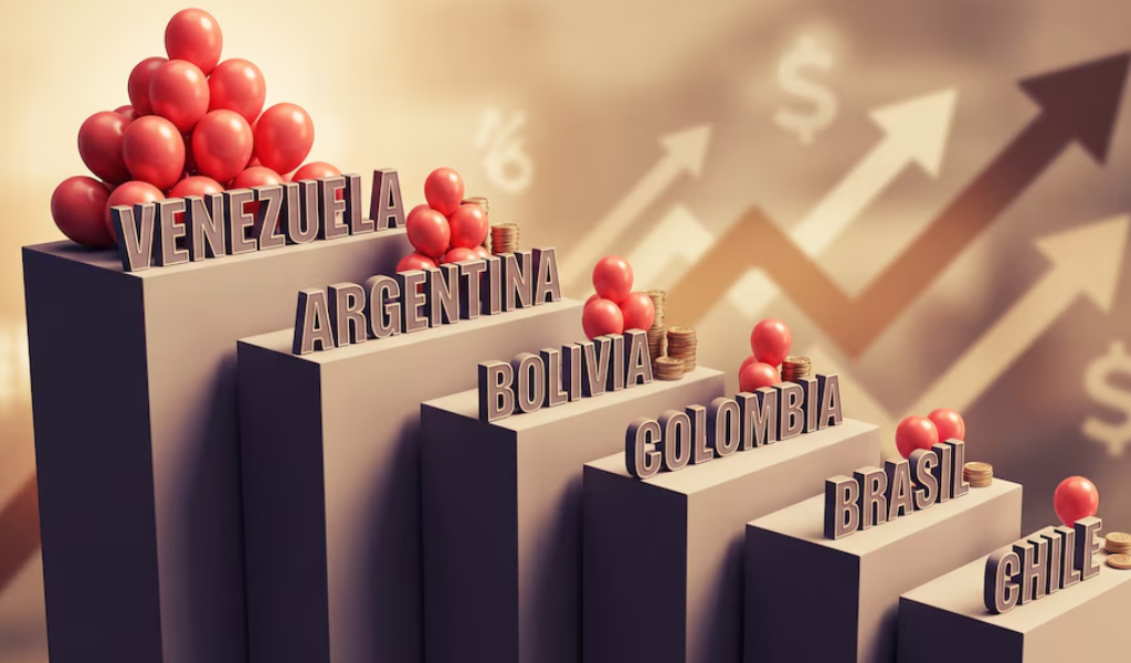 Ranking de inflación en América Latina del primer semestre del año: Argentina ocupa el segundo lugar atrás de Venezuela