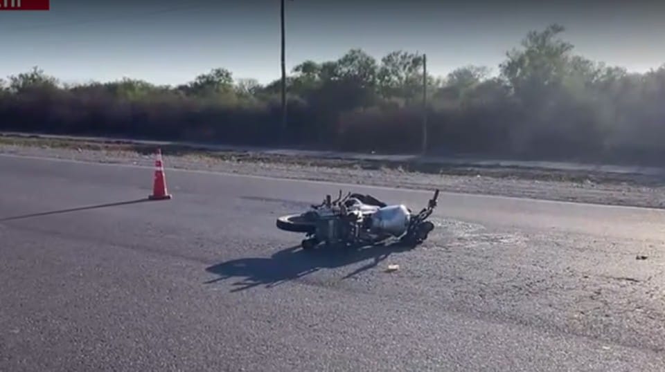 Los siniestros nuestros de cada día en la Circunvalación Oeste: Choque en cadena y motociclistas accidentados