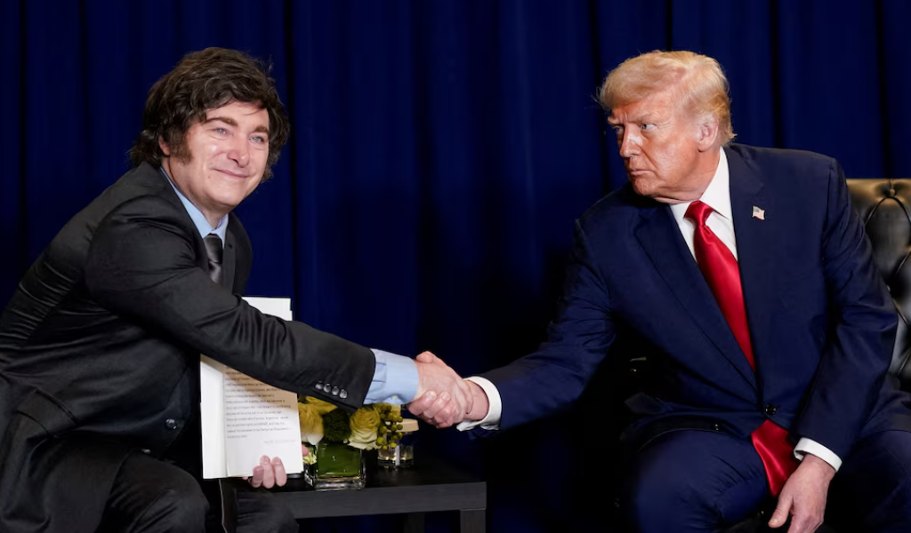Javier Milei felicitó a Donald Trump tras el acuerdo entre Israel y Hamas y pidió que le entreguen el Nobel de la Paz