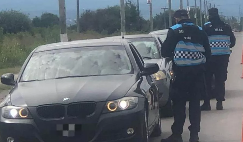 La Policía Vial de Salta  detectó y sancionó a 169 conductores alcoholizados en en el fin de semana