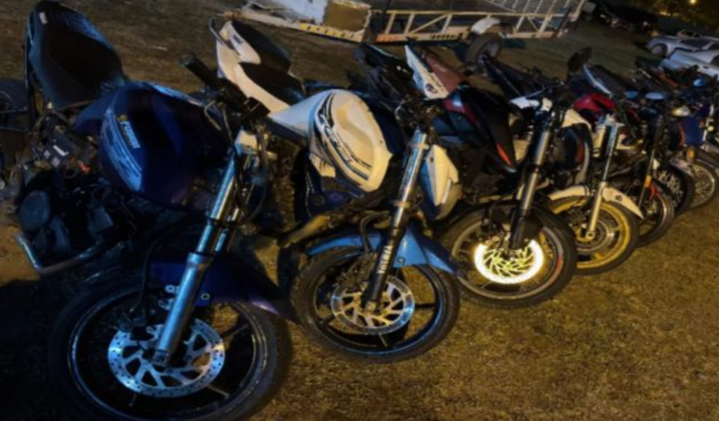 En la capital salteña la Policía secuestró 19 motos: "Corrían picadas y realizaban maniobras peligrosas"