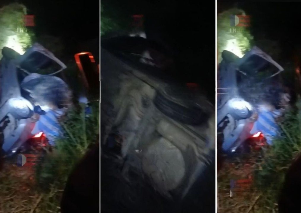 Murieron dos hinchas de Juventud Antoniana tras un siniestro vial sobre ruta 34. Hay 3 heridos de gravedad