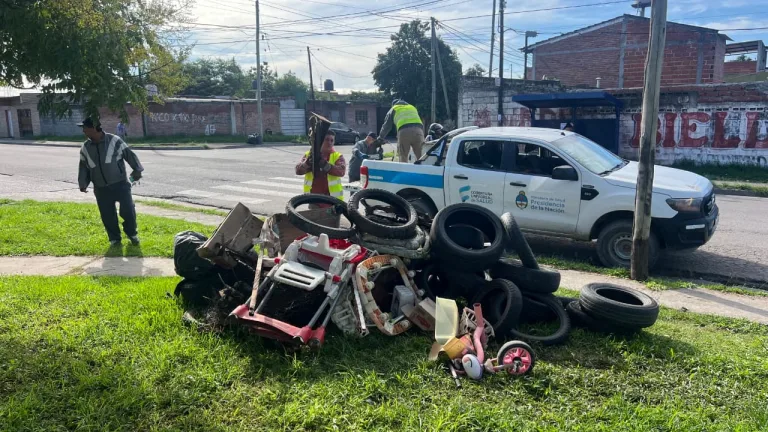 Destacan la gran participación de vecinos de zona oeste en el operativo de descacharrado que lleva adelante la Municipalidad de Salta