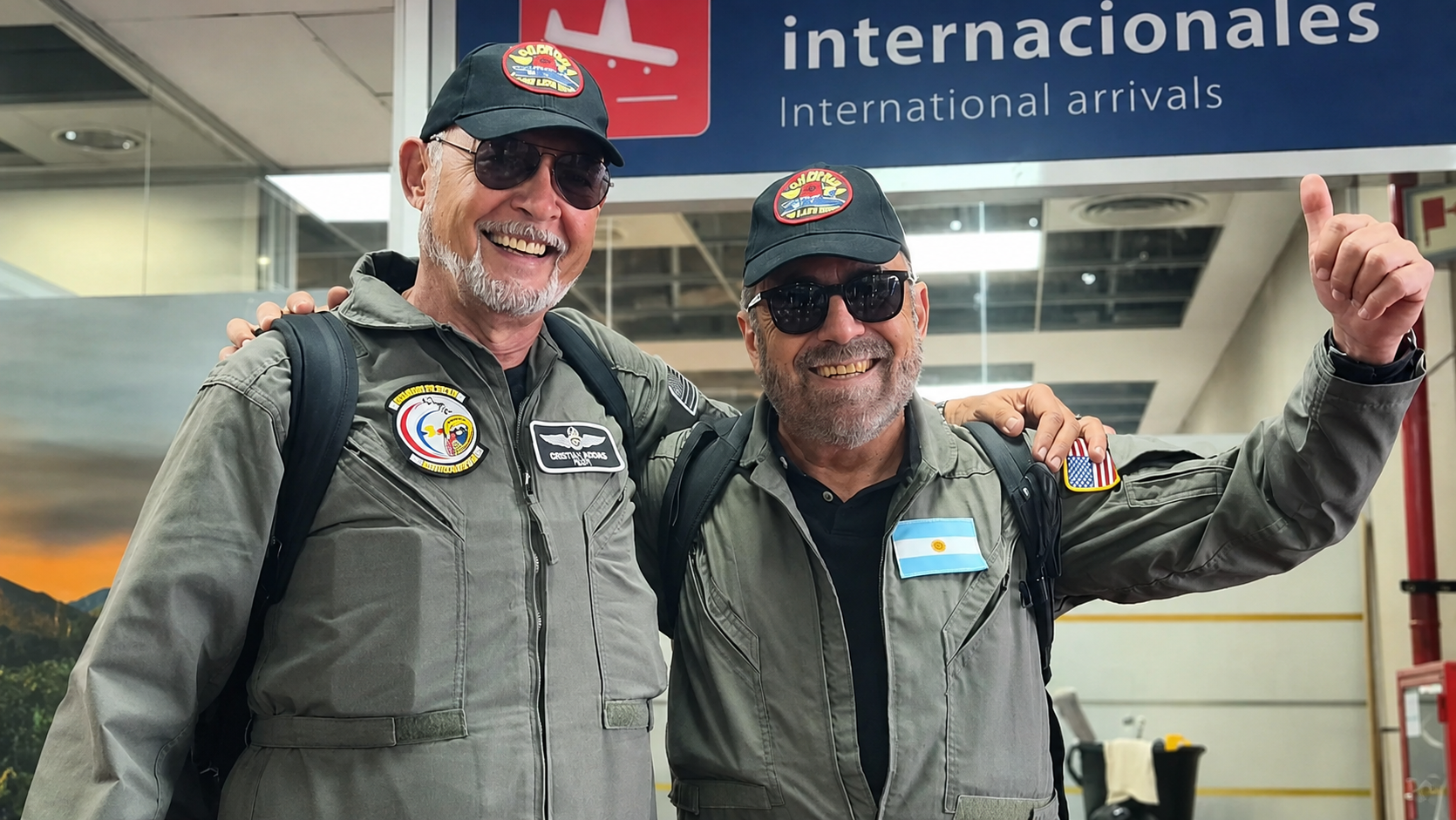 Misión cumplida: El piloto cubano Oreste Lorenzo y el salteño Carlos Juncosa completaron 5 días de vuelo extremo