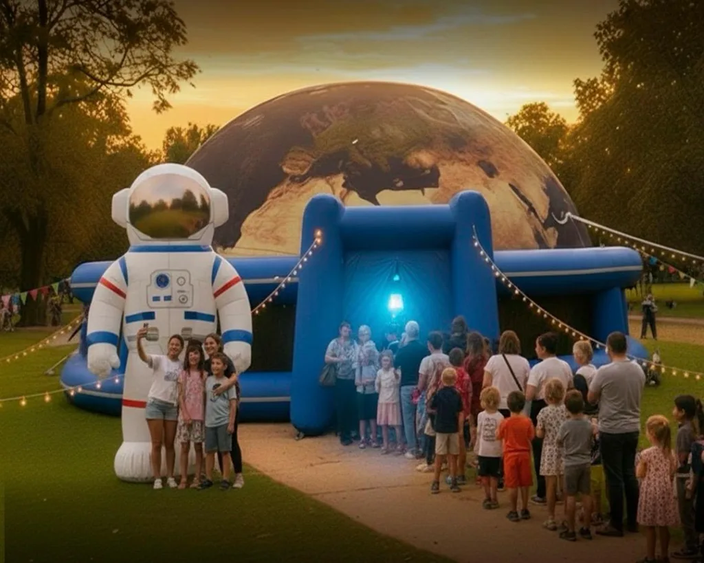 Imperdible: El Planetario Móvil llega al parque San Martín con una experiencia en 360°
