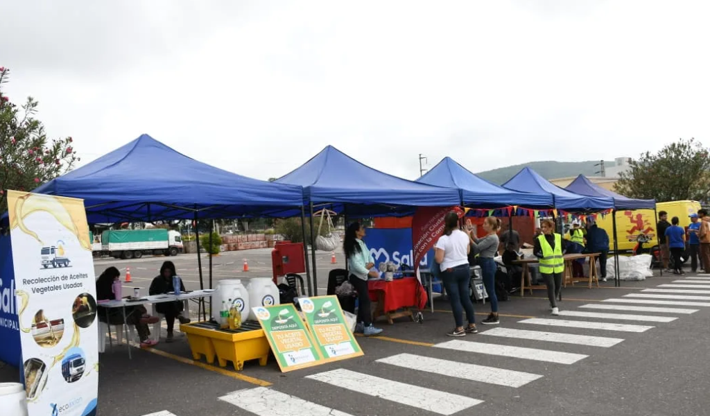 Organizado por la Municipalidad de Salta "El Reciclatón" volvió a convocar a cientos vecinos comprometidos con el ambiente