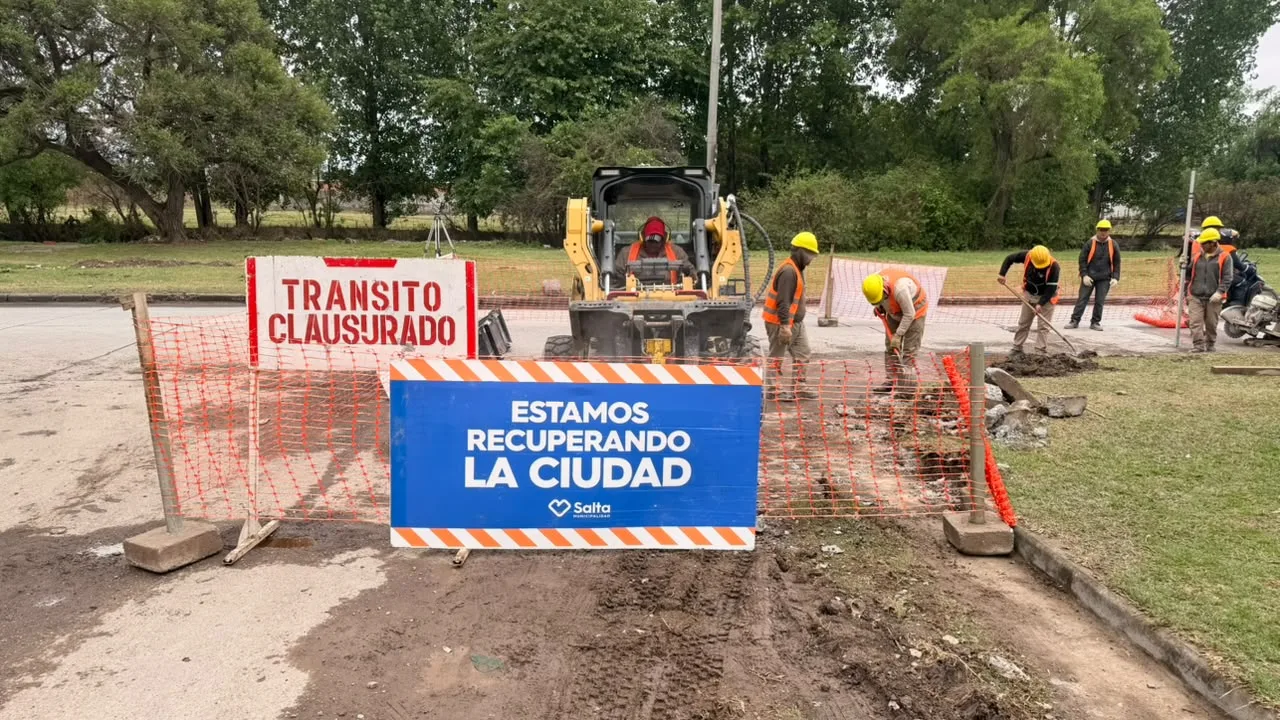 Comenzó la obra de infraestructura urbana del Plan Vial Zona Oeste y el municipio solicita a los vecinos respetar la señalizaciones