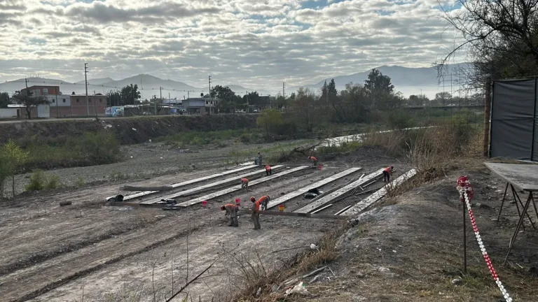 El Municipio comenzó la construcción de las bases del nuevo puente de Santa Lucía