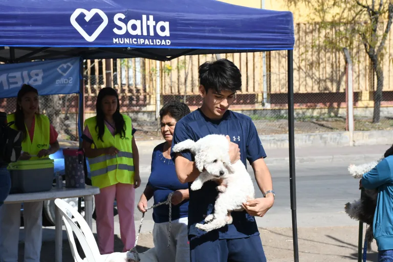 La otra semana habrá vacunación antirrábica gratuita en villa Los Sauces  y en los barrios Jesús María y Bicentenario