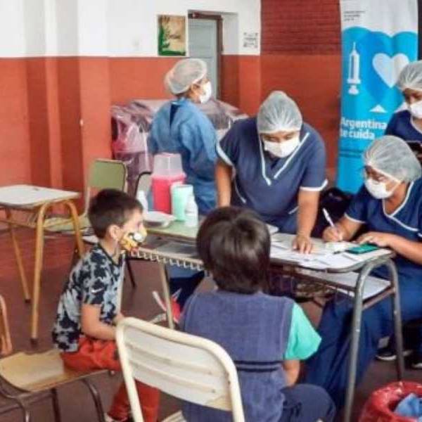 Salta lidera el ranking nacional de vacunas aplicadas a chicos en edad escolar