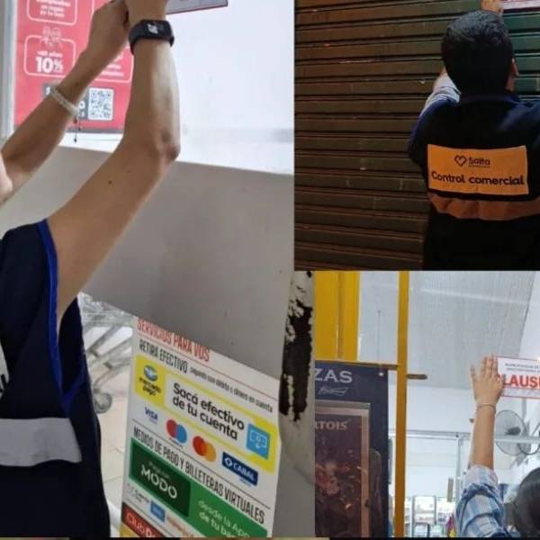 Dos supermercados fueron clausurados en la ciudad de Salta por graves irregularidades sanitarias