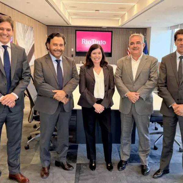 En Nueva York, Sáenz anunció el inicio de las exportaciones de litio de Rio Tinto desde Salta con el proyecto Rincón