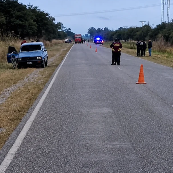 Un ciclista murió tras ser embestido por un auto  a unos tres kilómetros de General Güemes