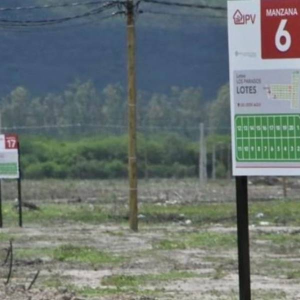 El IPV está dando de baja la adjudicación de lotes porque los beneficiarios no los ocuparon y no pagaron las cuotas