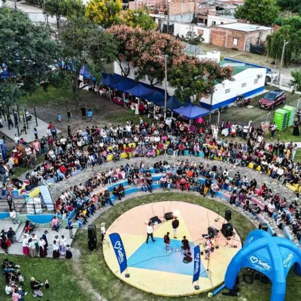 Alto La Viña vivió una verdadera fiesta con la 1era Peña en tu Barrio