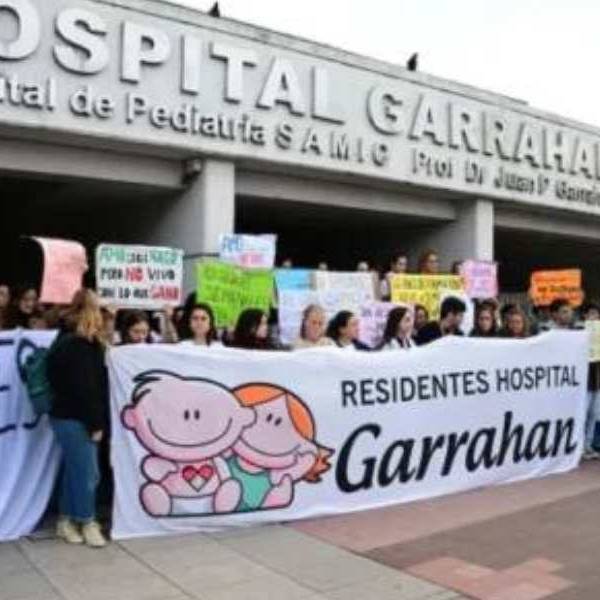 Milei está ensañado con el Garrahan: Cerró la Residencia de Pediatría del Hospital. Una de las más prestigiosas del pais