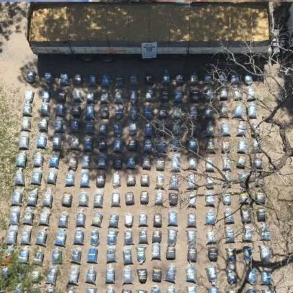 En el norte de Salta gendarmería incautó más de 4.700 kilos de hojas de coca valuados en $ 337 millones
