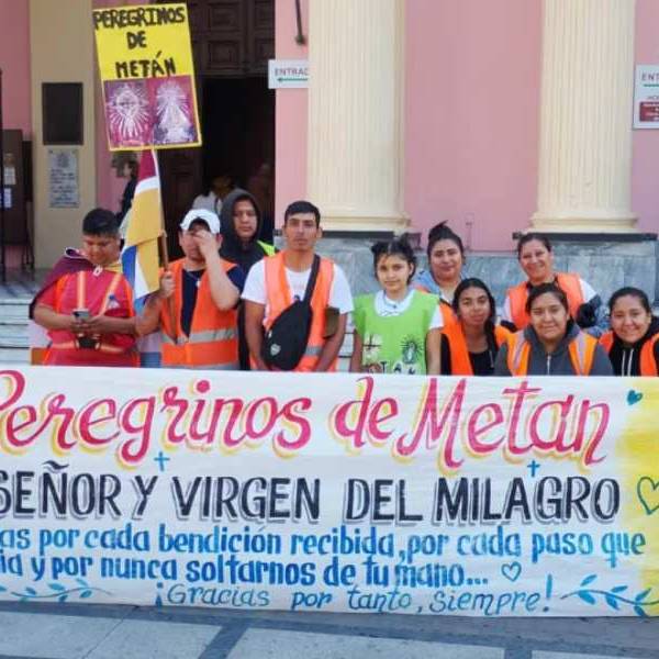 Caminata de fe: Peregrinos de Metán completaron cuatro días de marcha y ya están en la Catedral