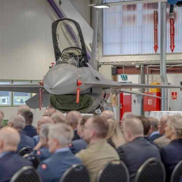 La Fuerza Aérea de Dinamarca retiró oficialmente sus cazas F-16 tras 46 años de servicio: 
