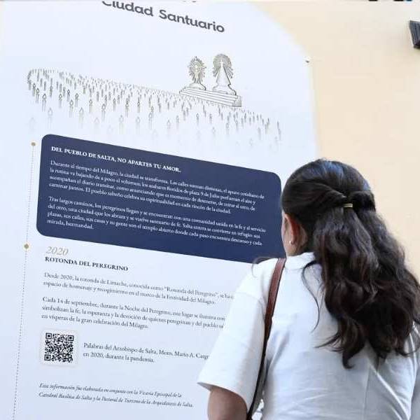 Turistas y salteños podrán recorrer y conocer la historia del Milagro durante todo el año